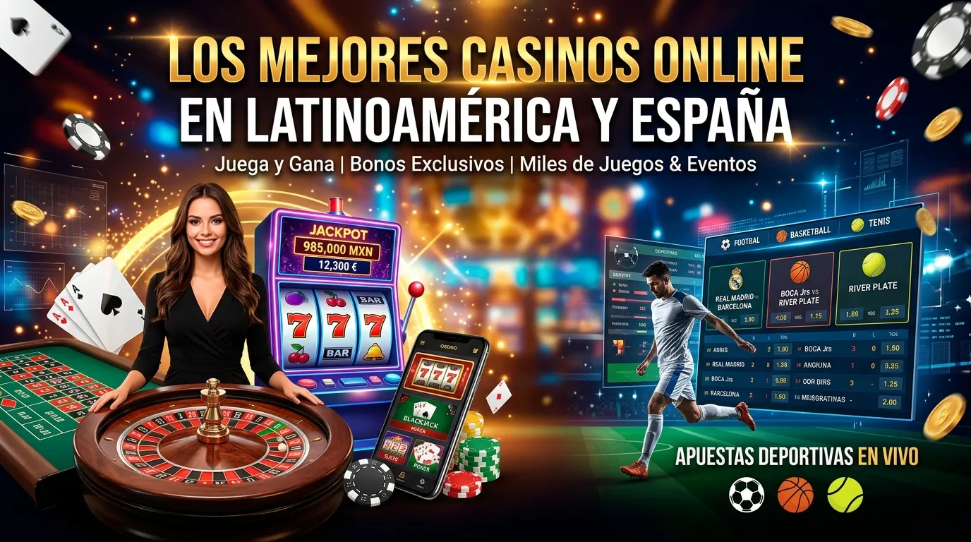 Los mejores casinos online en Colombia